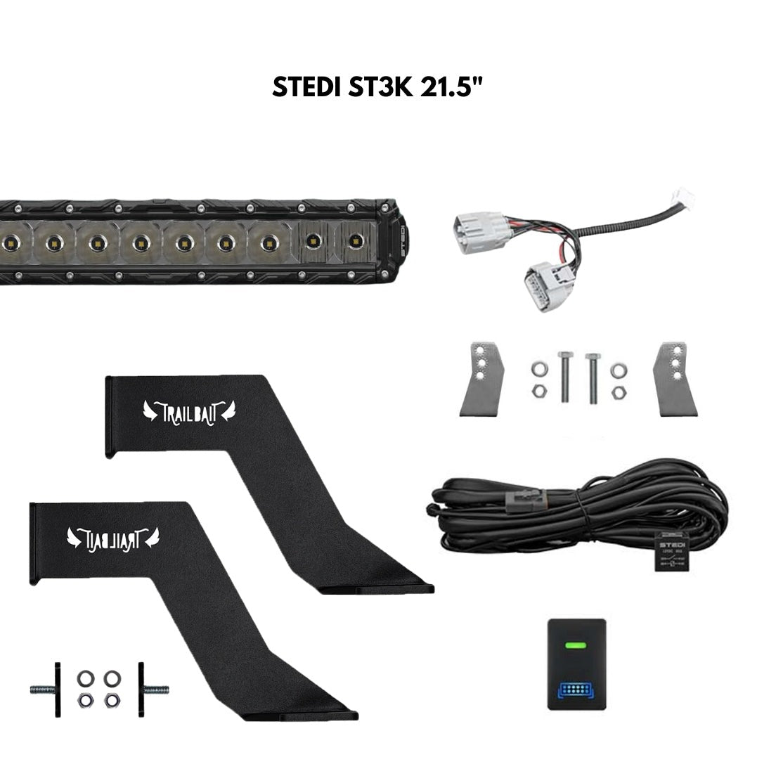 Pajero Sport Behind-Grille Light Bar