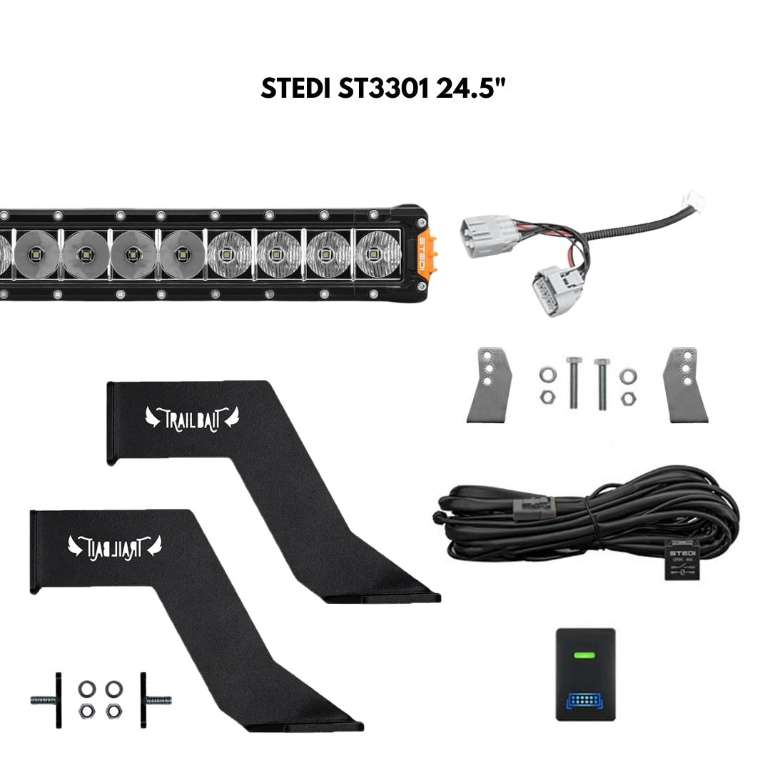 Pajero Sport Behind-Grille Light Bar