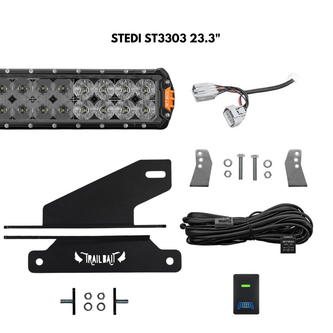 Isuzu D-Max Behind-Grille Light Bar