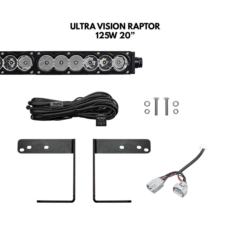 Nissan Navara Behind-Grille Light Bar