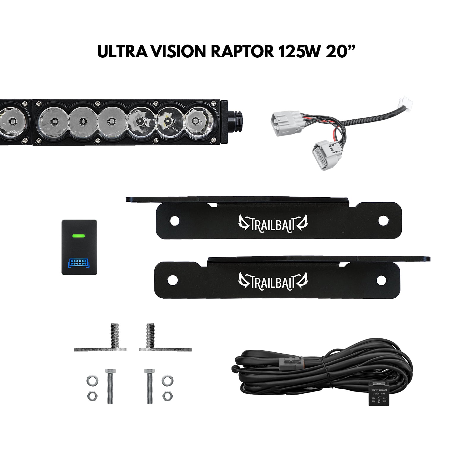 Isuzu MU-X Behind-Grille Light Bar