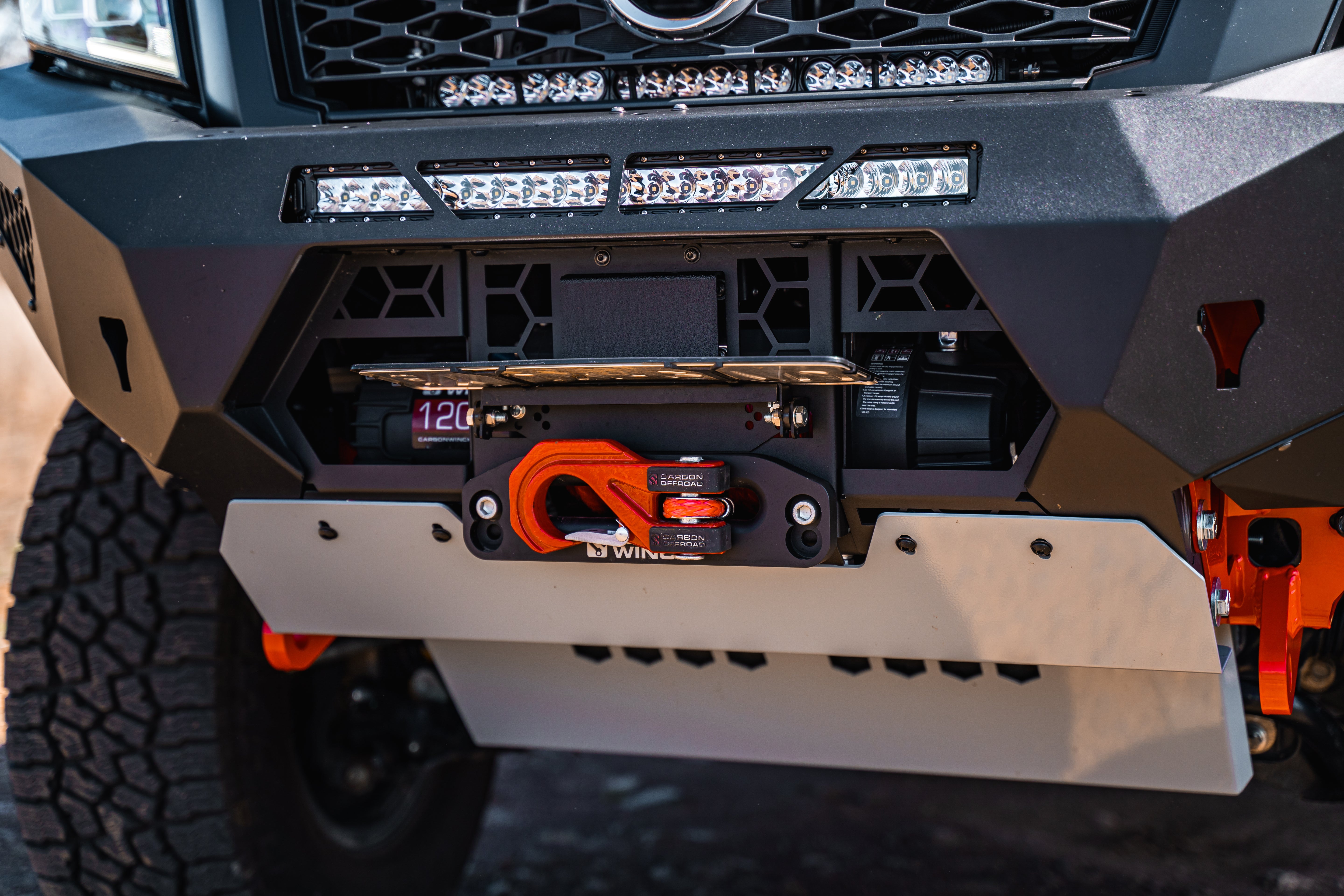 CARBON 12,000LB WINCH