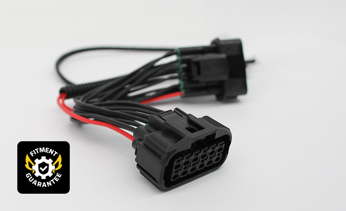 High Beam Adaptor Plug & Play Piggyback Harness - MU-X – TrailBait