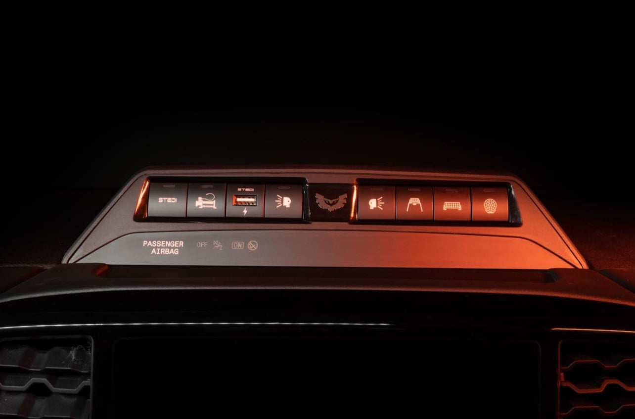 SWITCH PANEL TO SUIT NEXT-GEN FORD RANGER & EVEREST – TrailBait Offroad