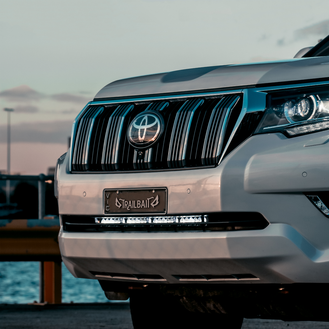 Toyota Prado BehindGrille Light Bar TrailBait Offroad