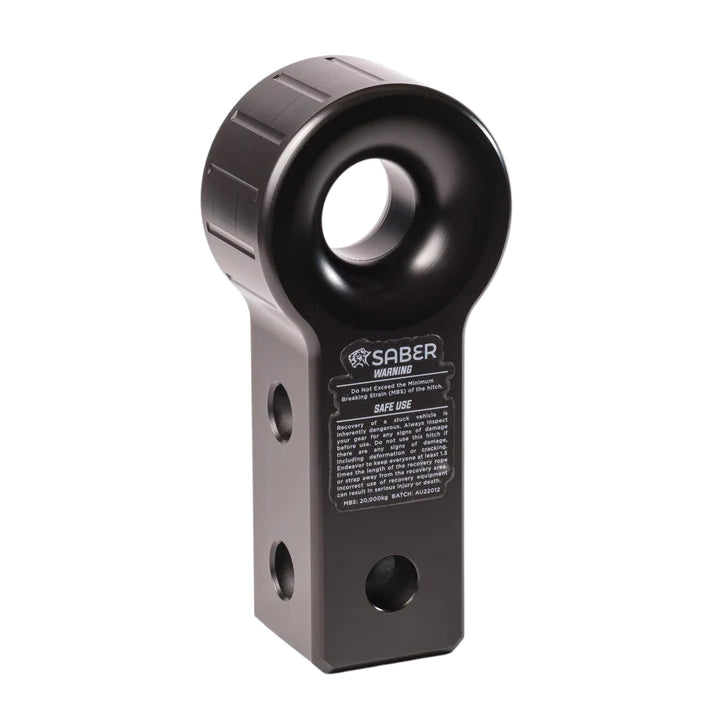 Rope Friendly Recovery Hitch - Dark Grey Prismatic Aluminium